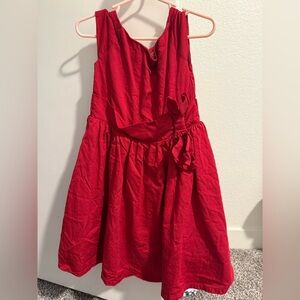 Hope & Henry Red Kids Dress